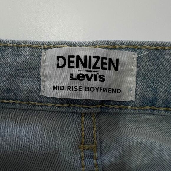 Denizen Levis Jeans Womens 8 Mid Rise Boyfriend Distressed Denim Pants - Picture 6 of 8